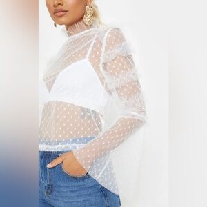 Petite mesh top ✨